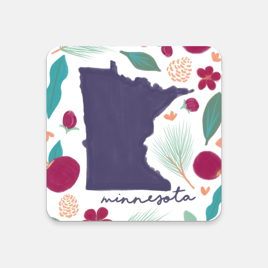 Cork Coaster - Minnesota Fresh State