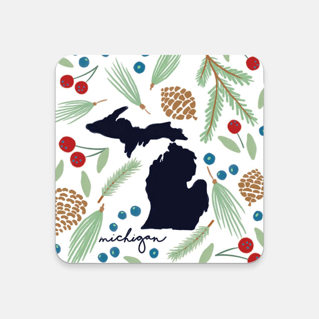 Cork Coaster - Michigan Fresh State