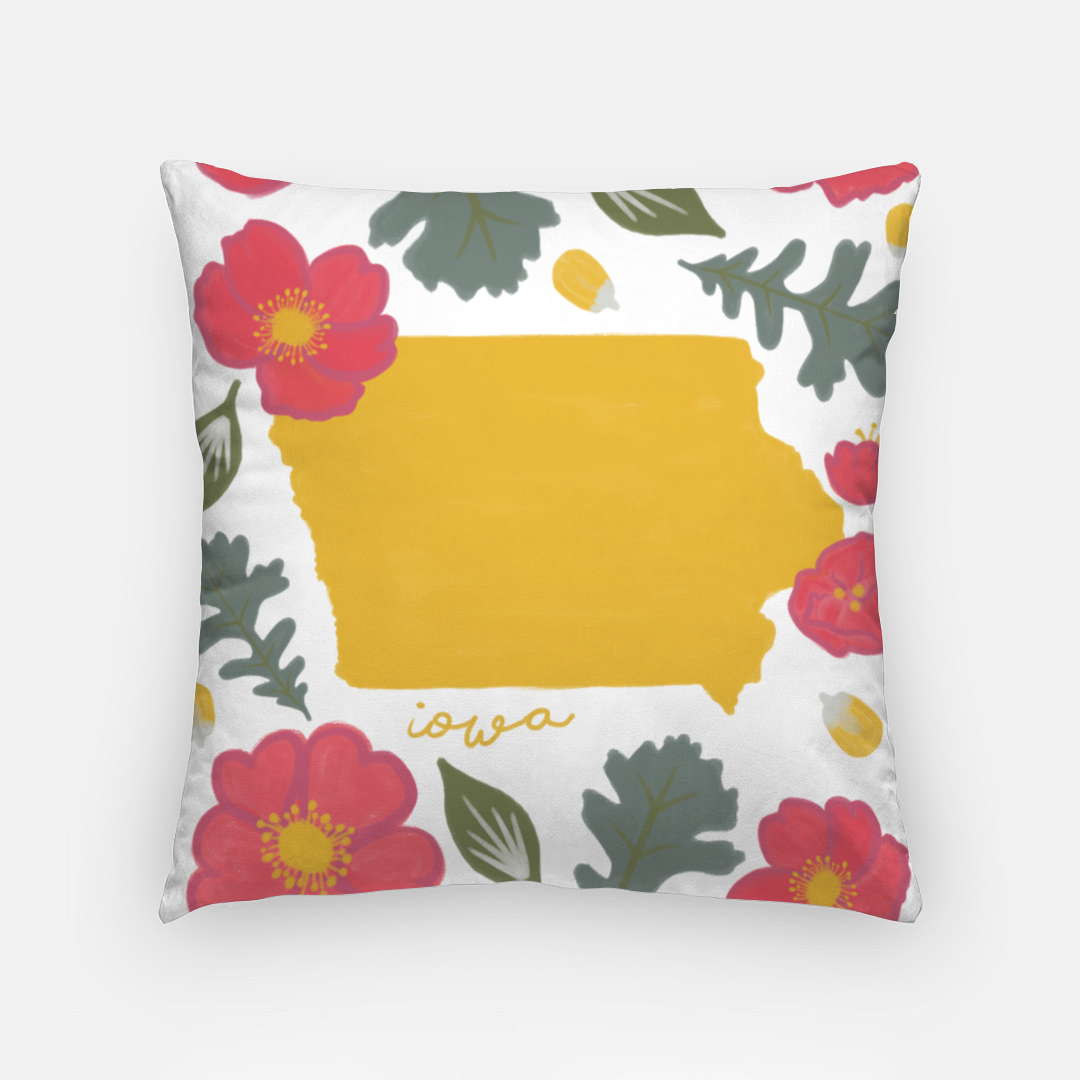 Pillowcase 18 Inch - Iowa Fresh State
