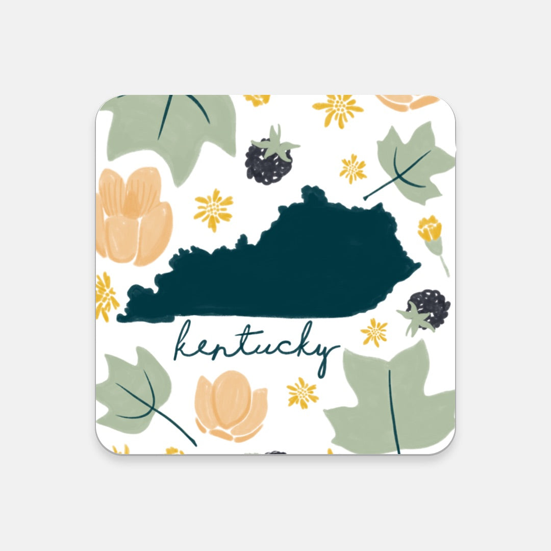 Cork Coaster - Kentucky Fresh State