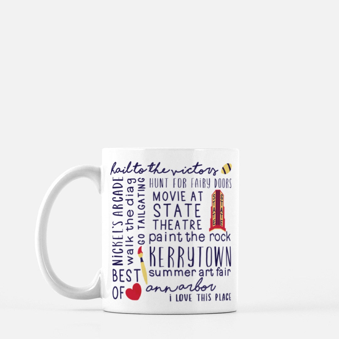 Mug - 11oz Best of Ann Arbor
