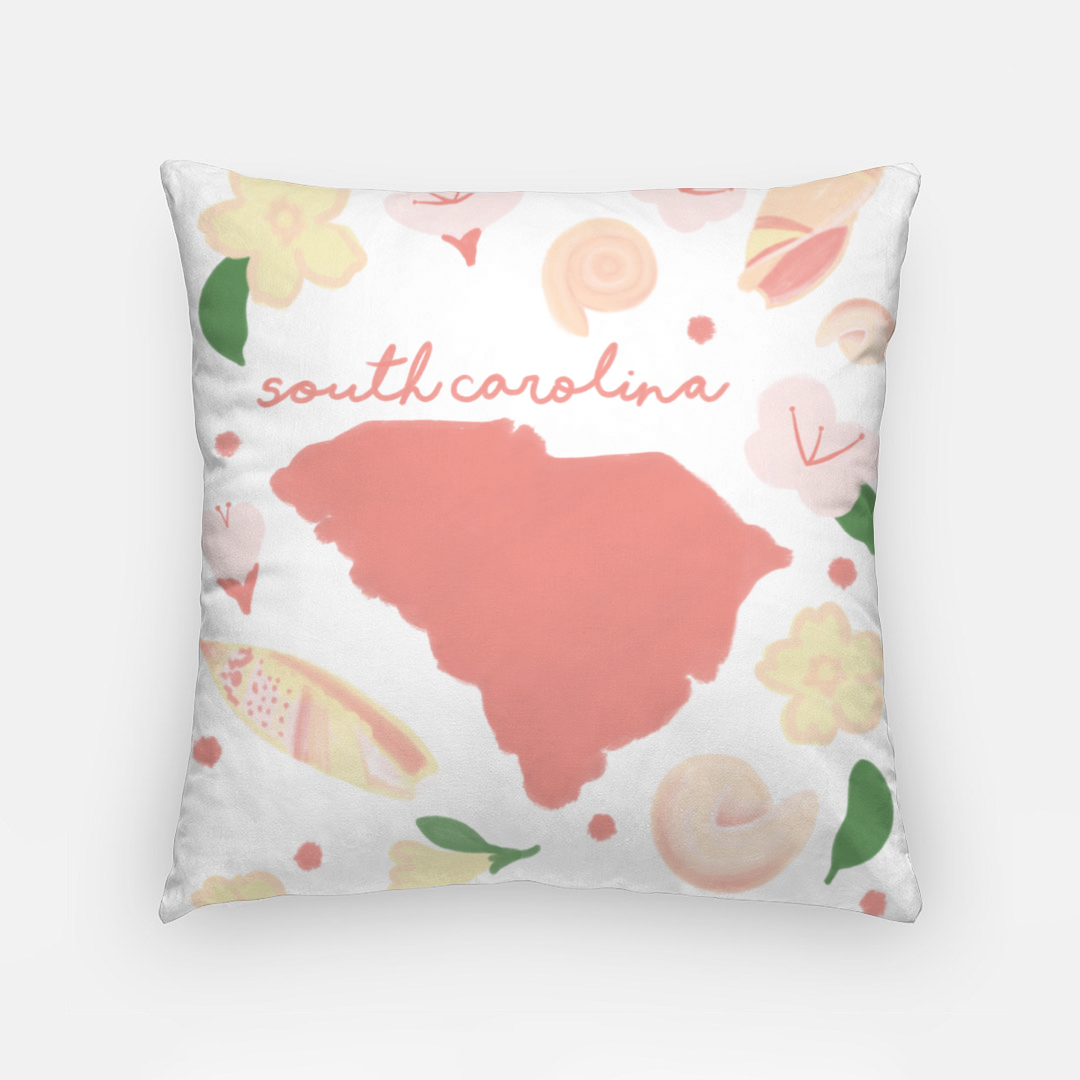 Pillowcase 18 Inch - South Carolina Fresh State
