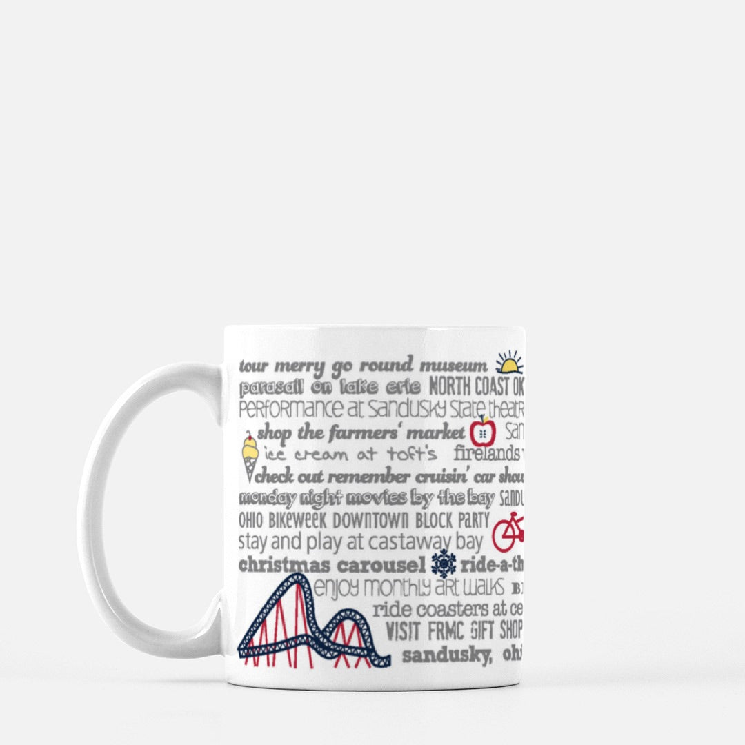 Mug - 11oz Sandusky Bucket List