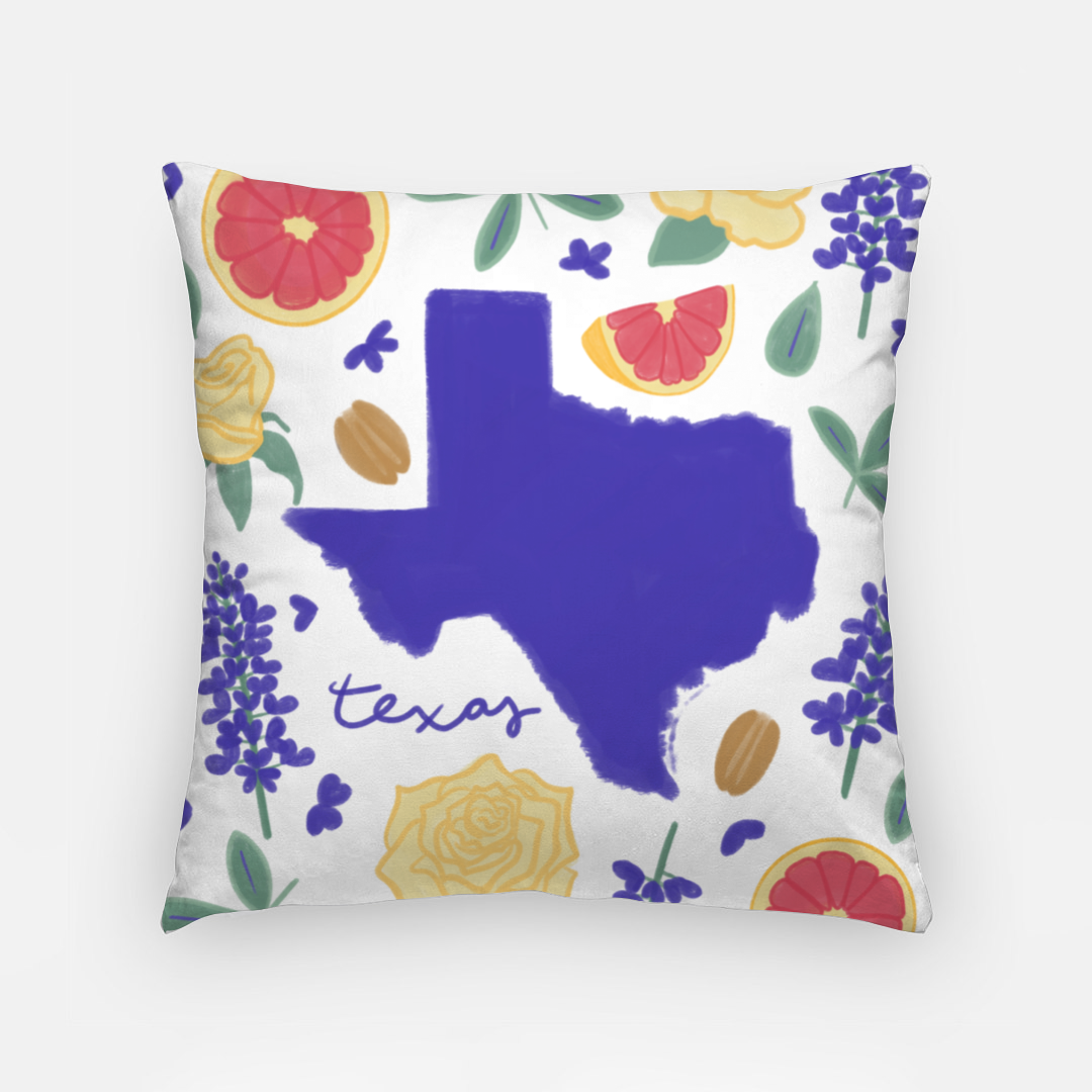 Pillowcase 18 Inch - Texas Fresh State
