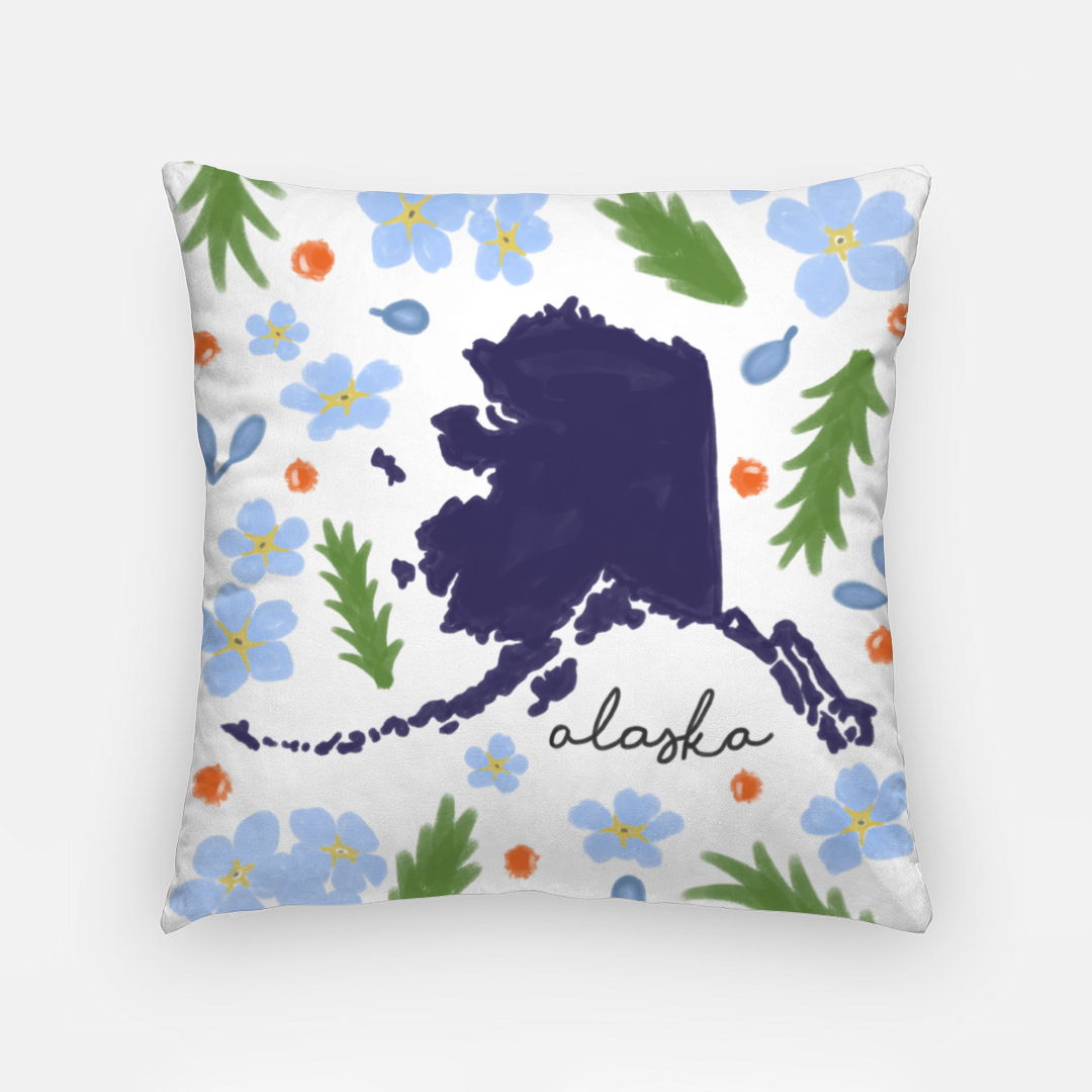 Pillowcase 18 Inch - Alaska Fresh State