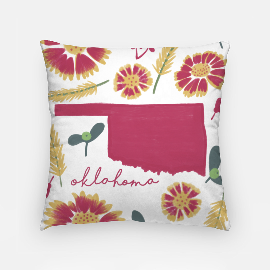 Pillowcase 18 Inch - Oklahoma Fresh State