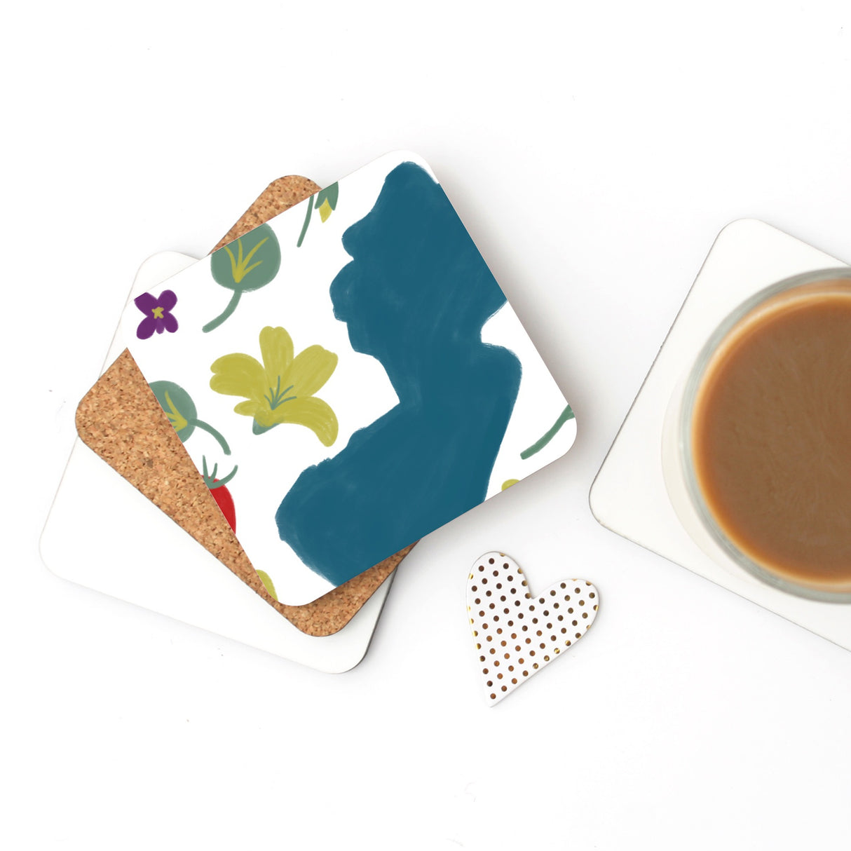 Cork Coaster - New Jersey Fresh State