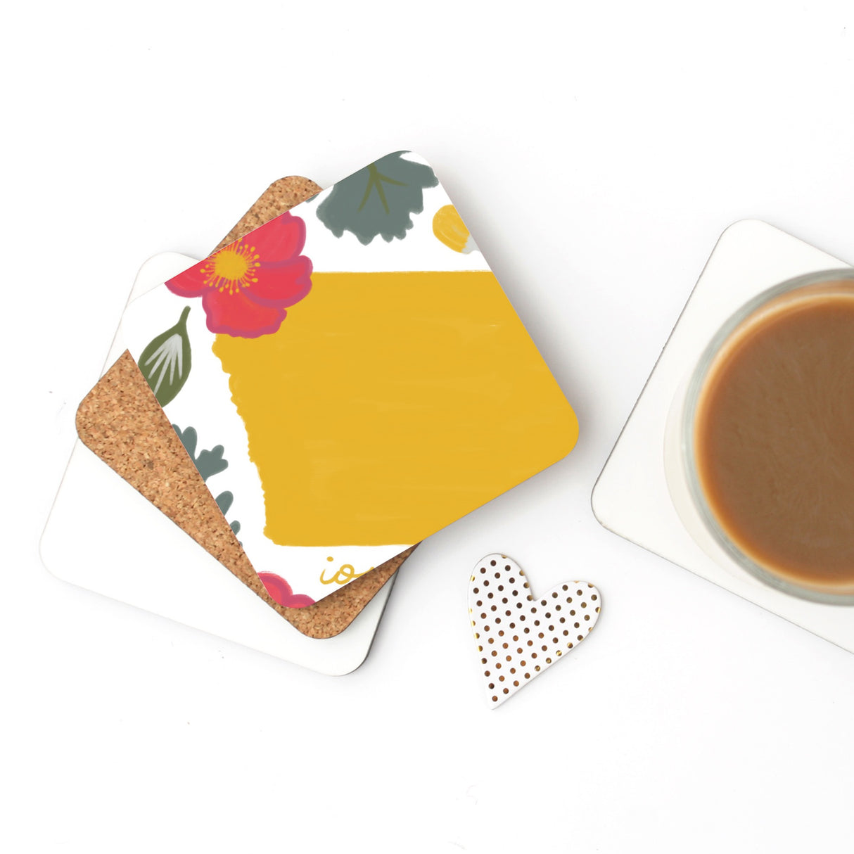 Cork Coaster - Iowa Fresh State