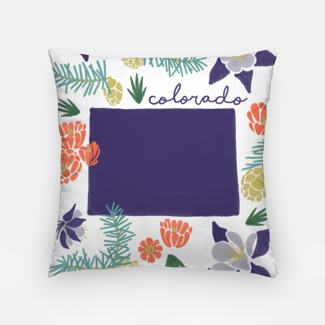 Pillowcase 18 Inch - Colorado Fresh State