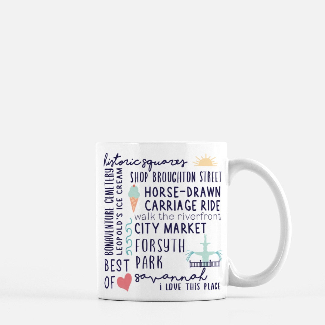Mug - 11oz Best of Savannah