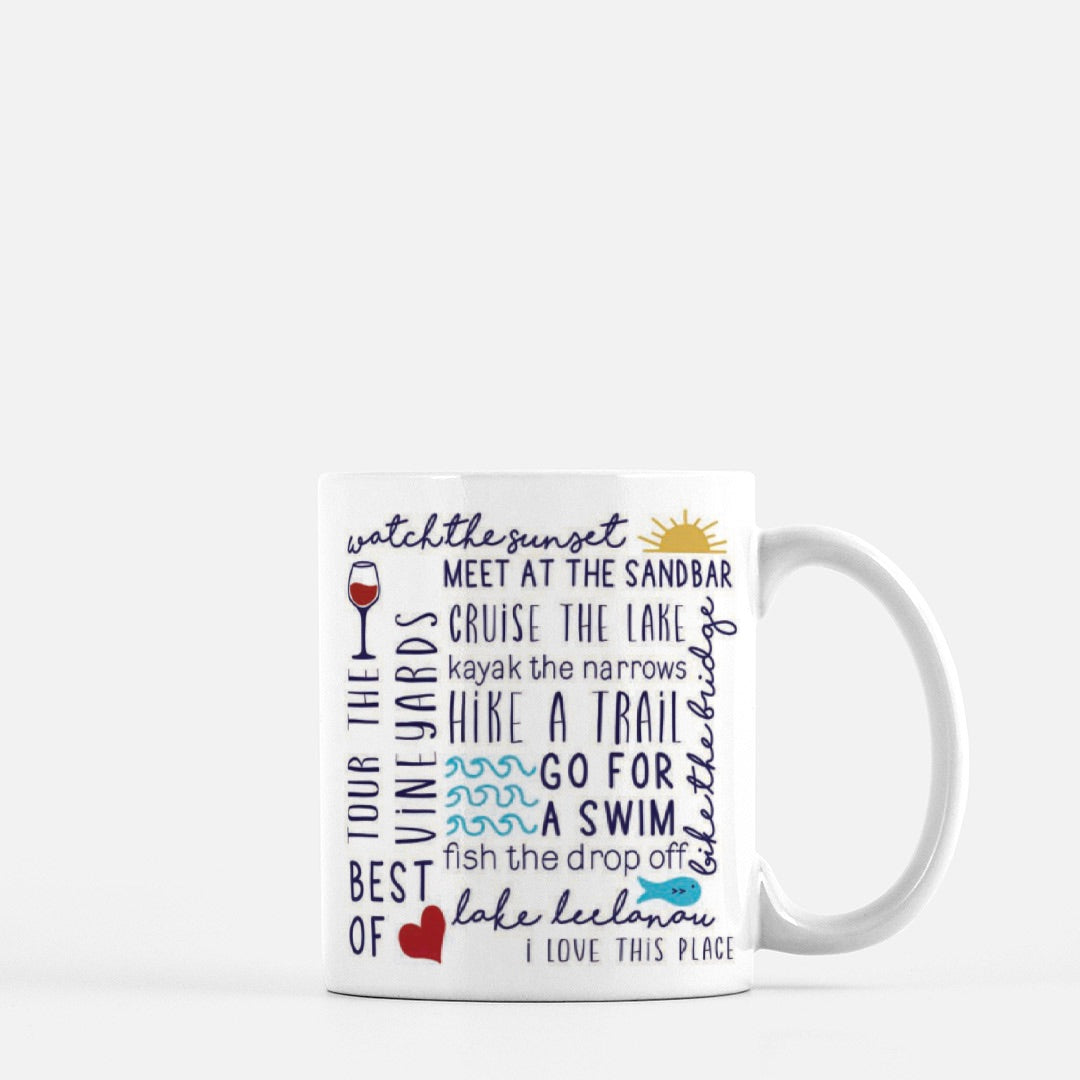 Mug - 11oz Best of Lake Leelanau