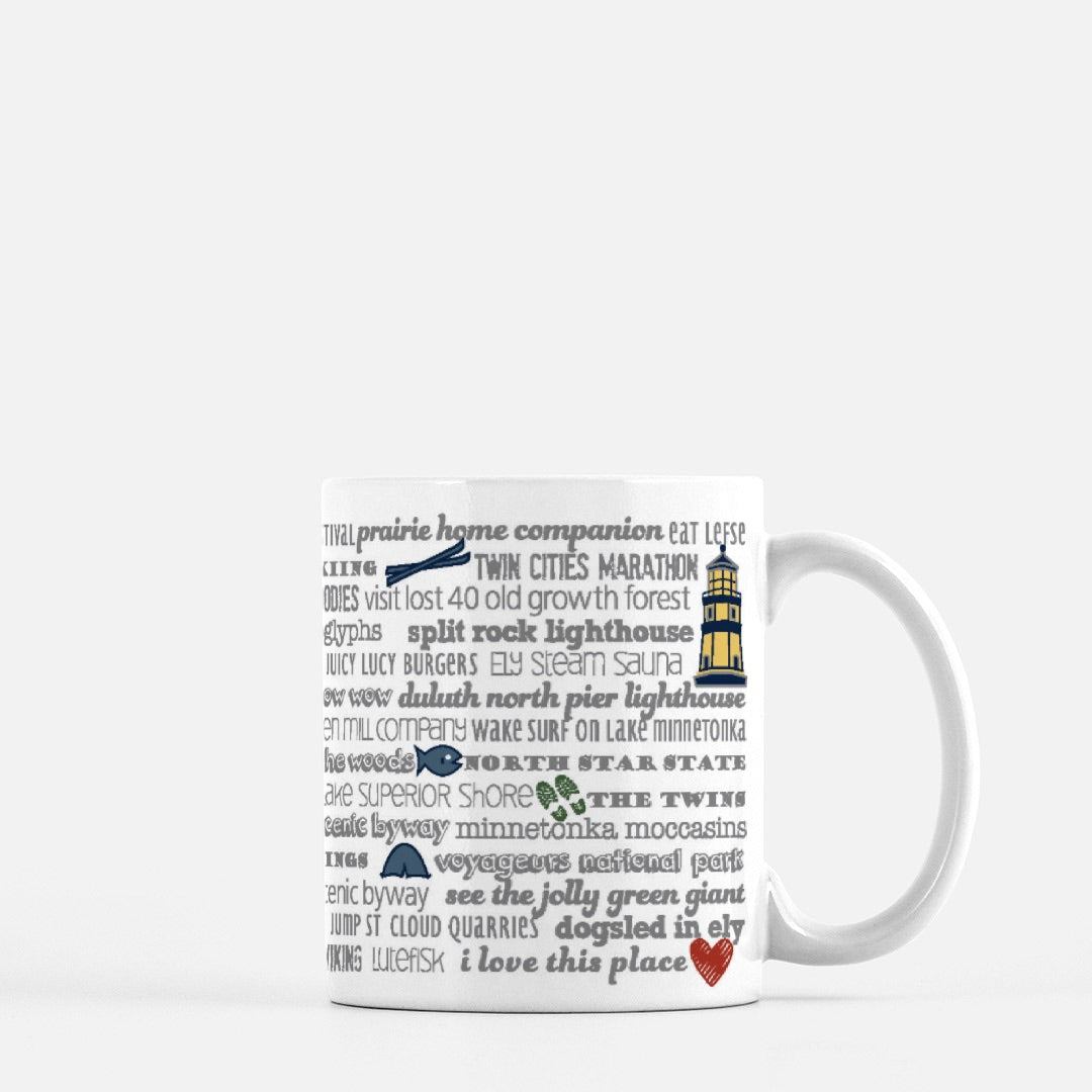Mug - 11oz Minnesota Bucket List