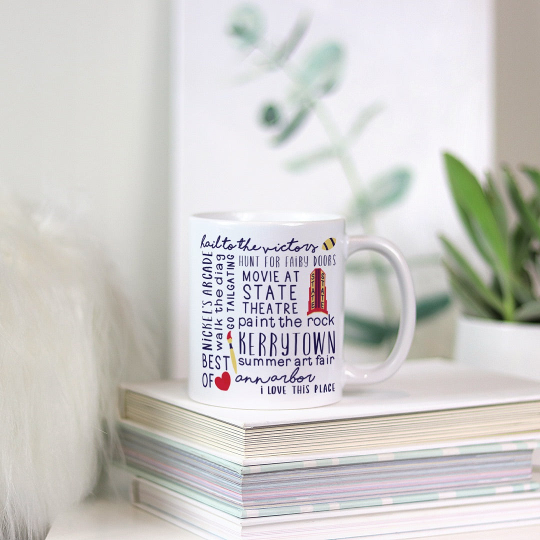Mug - 11oz Best of Ann Arbor