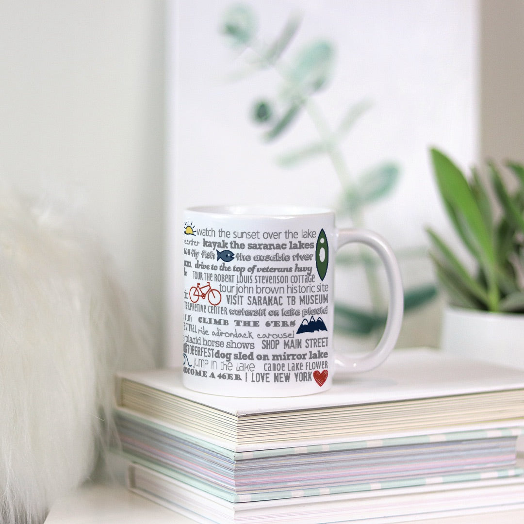 Mug - 11oz Adirondacks Bucket List