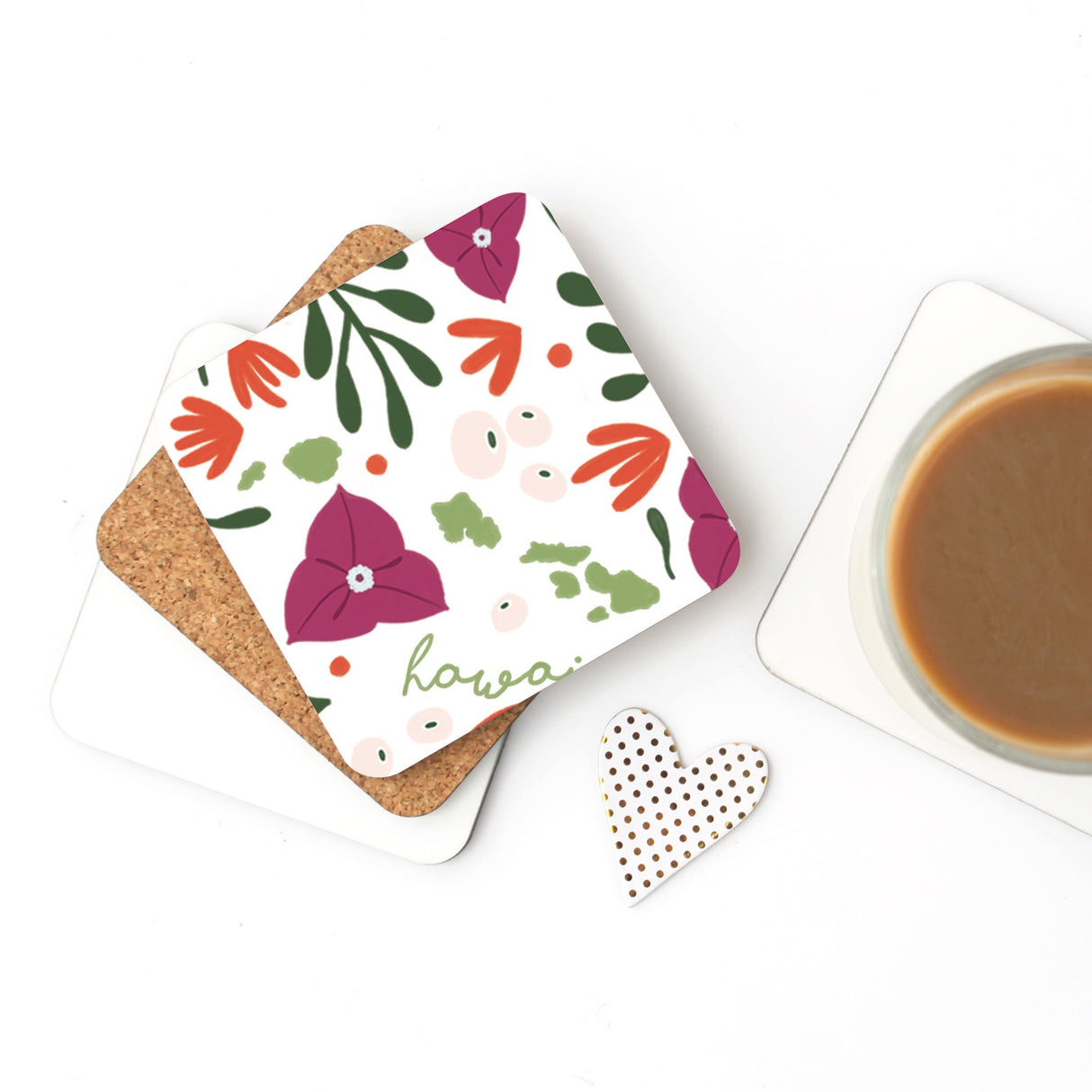 Cork Coaster - Hawaii Fresh State