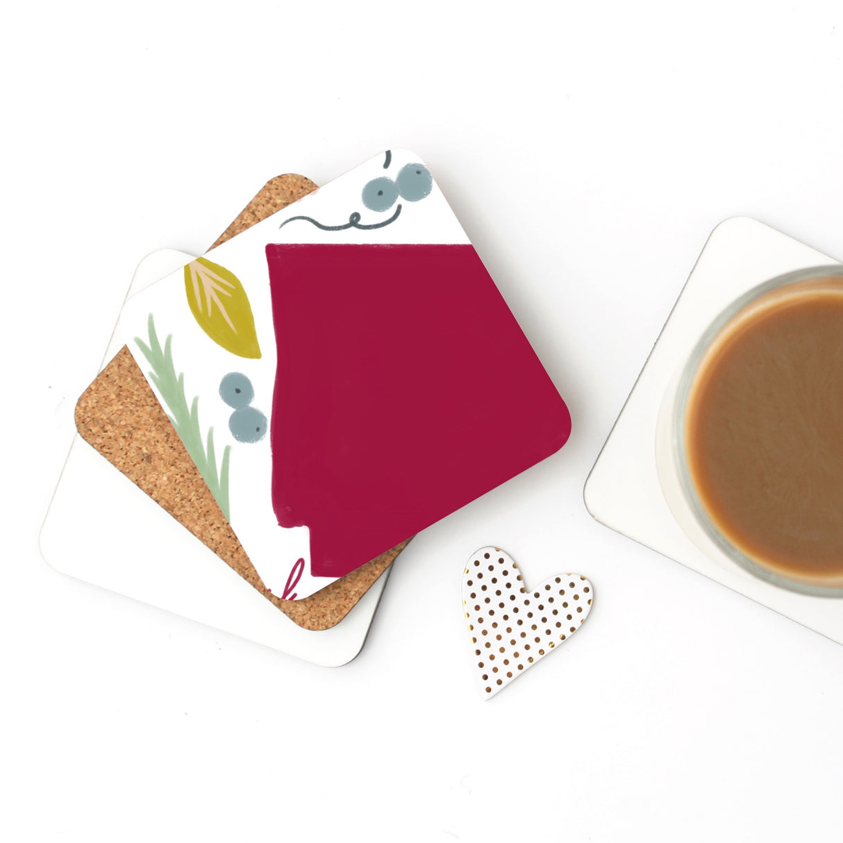 Cork Coaster - Arkansas Fresh State