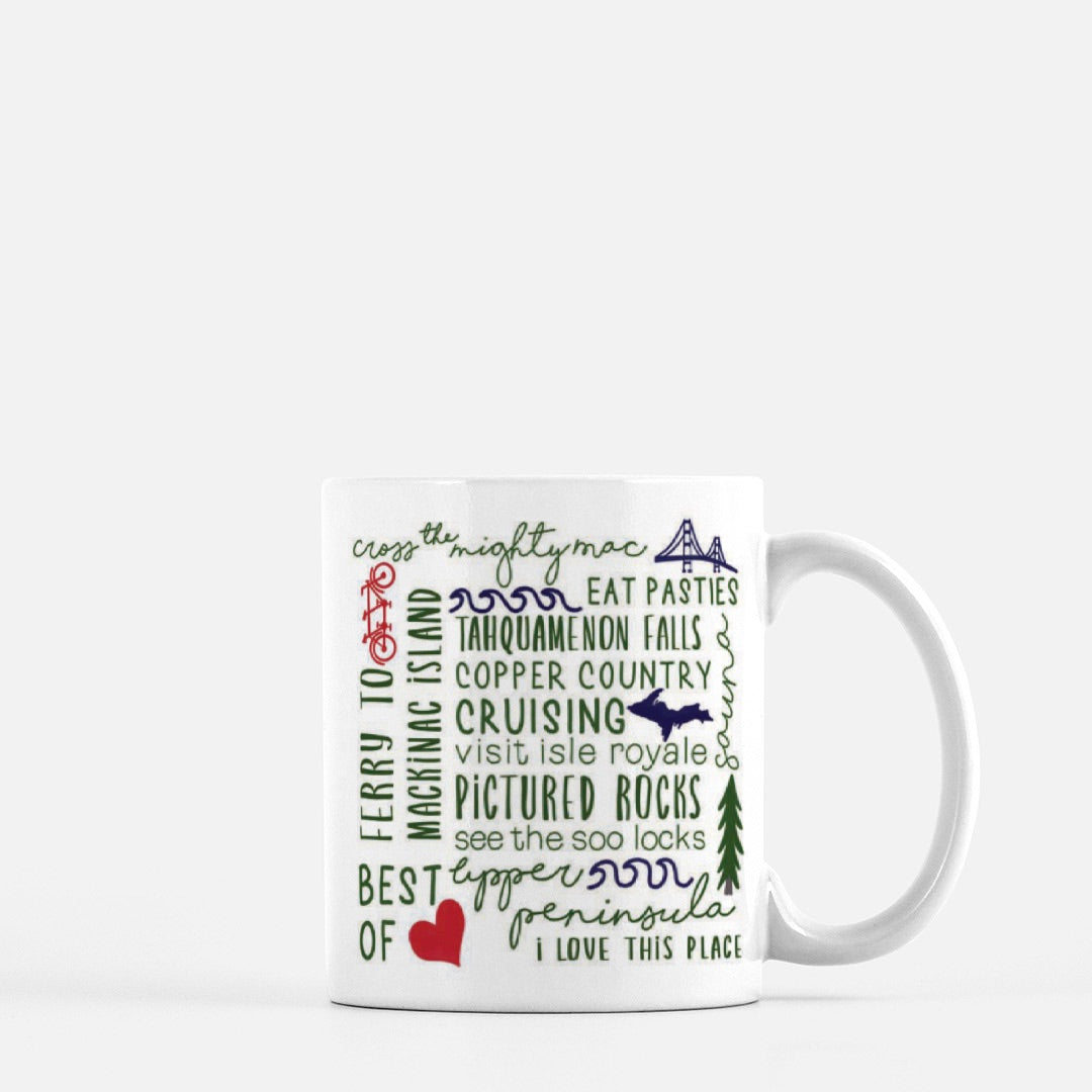 Mug - 11oz Best of Michigan's Upper Peninsula