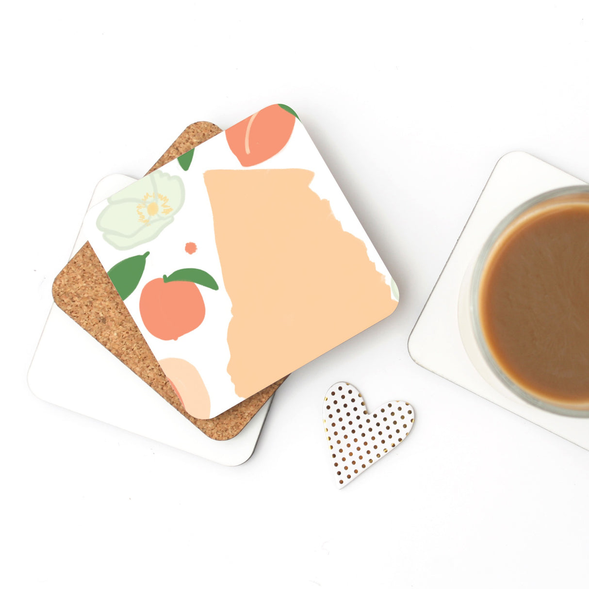 Cork Coaster - Georgia Fresh State