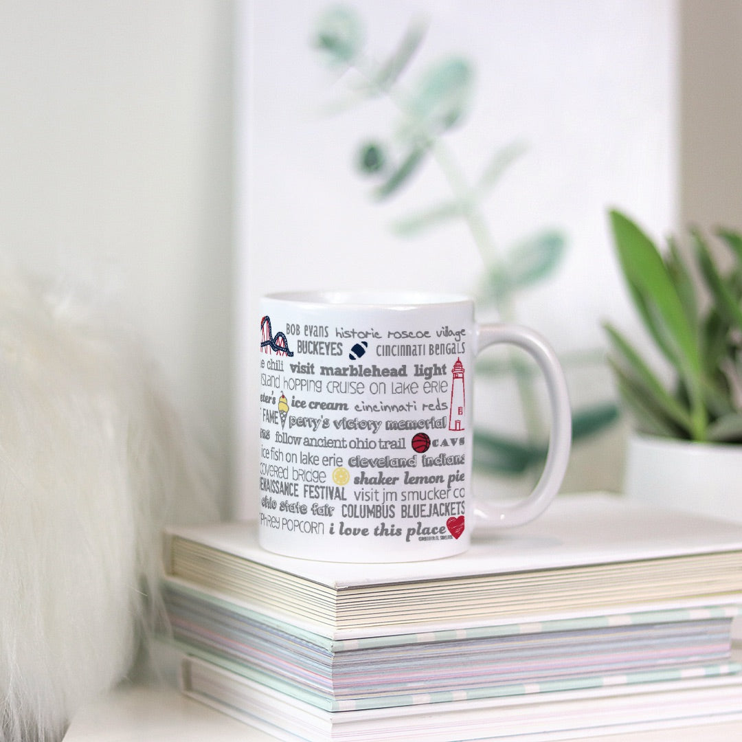 Mug - 11oz Ohio Bucket List