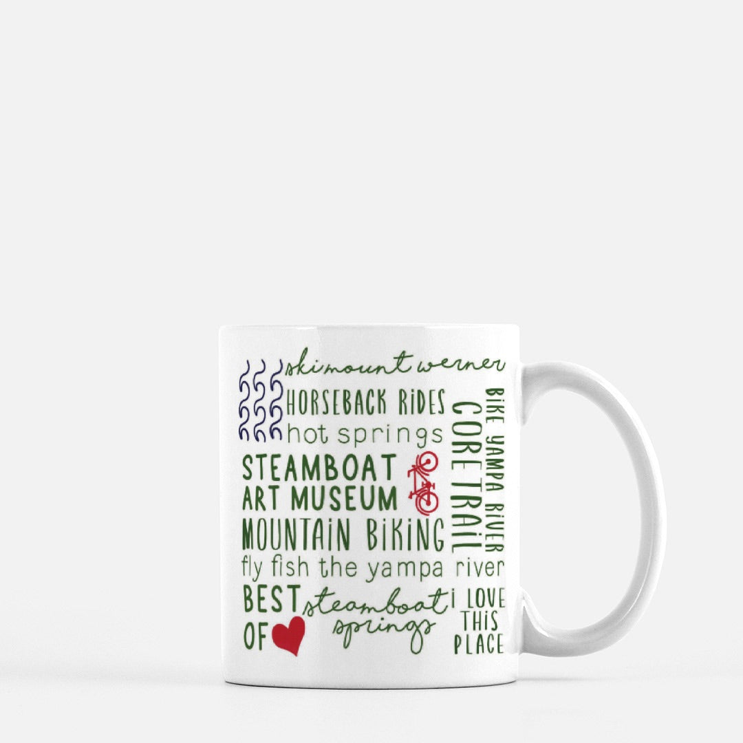 Mug - 11oz Best of Steamboat Springs, Colorado