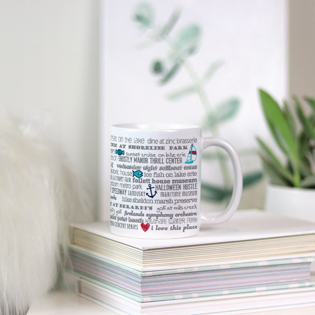 Mug - 11oz Sandusky Bucket List