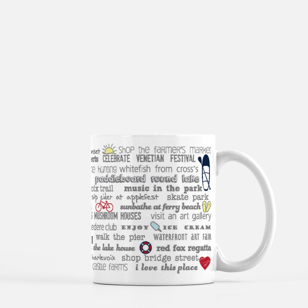 Mug - 11oz Charlevoix Bucket List