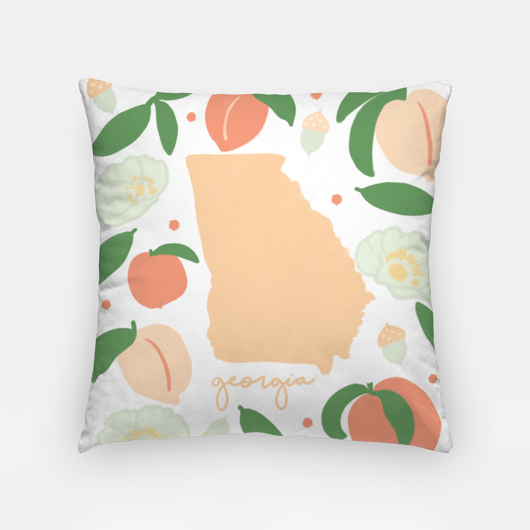 Pillowcase 18 Inch - Georgia Fresh State