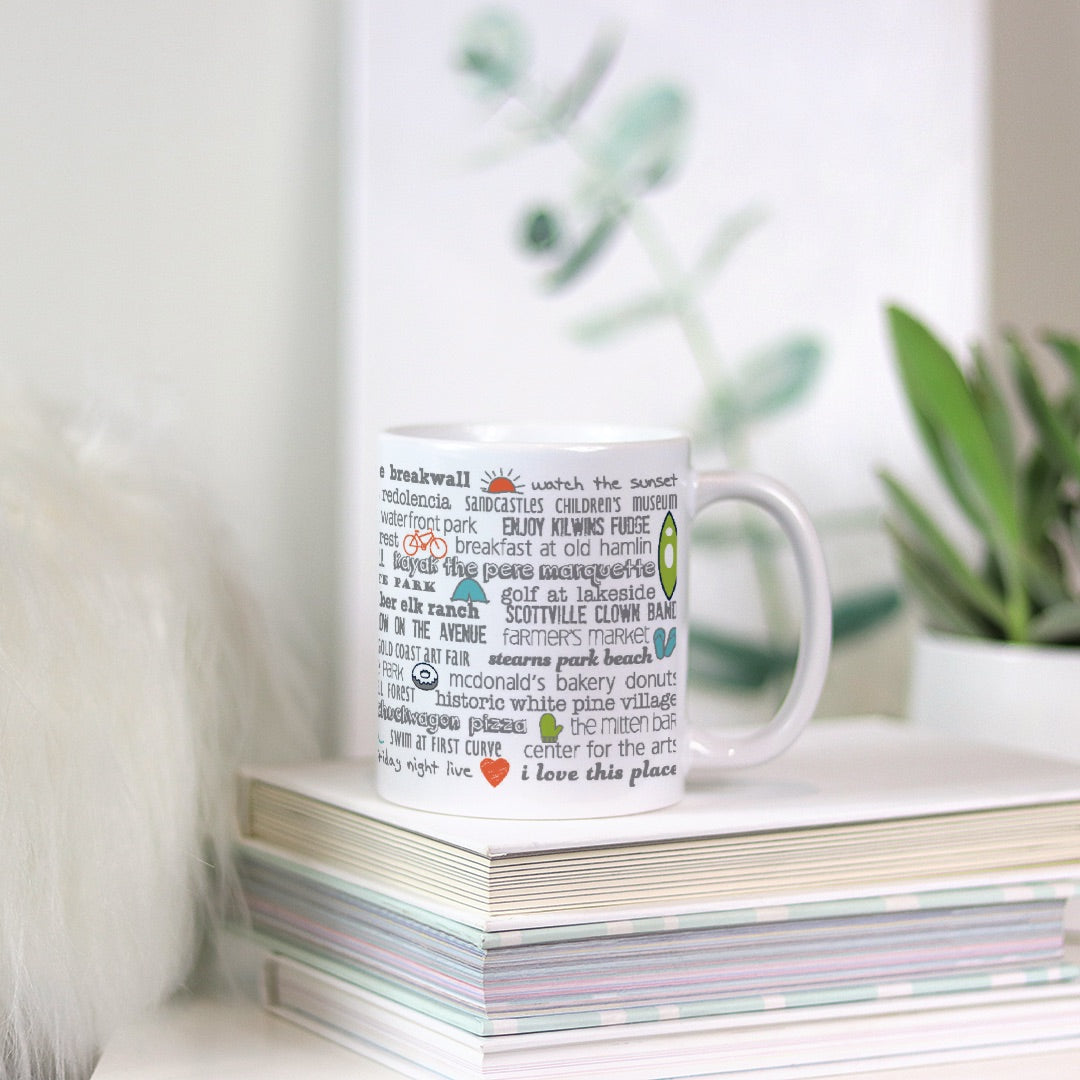 Mug - 11oz Ludington Bucket List