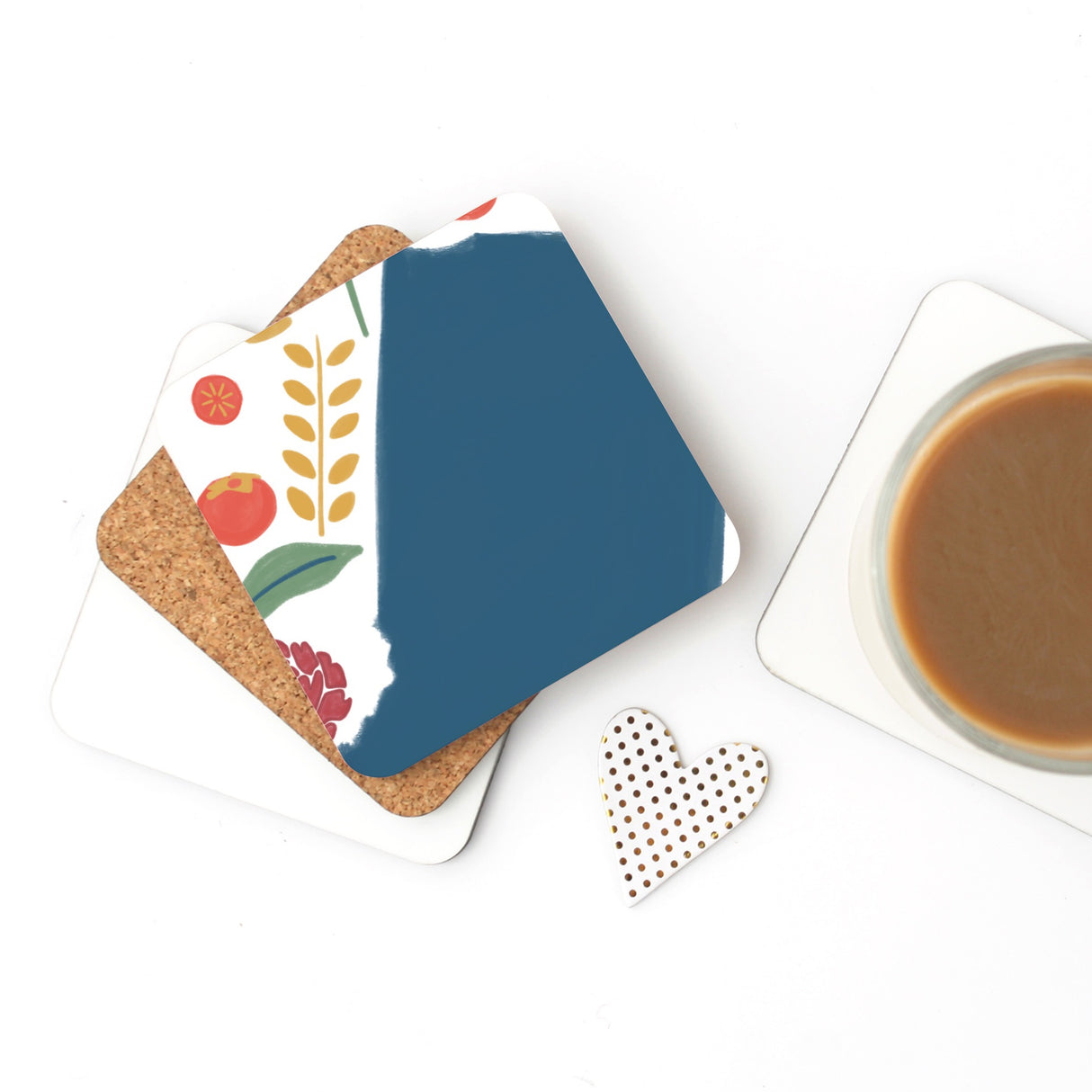 Cork Coaster - Indiana Fresh State