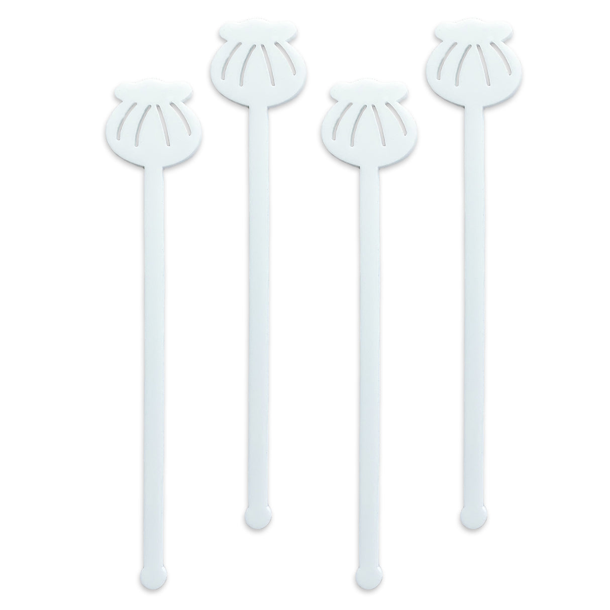 Swizzle Sticks - Shells & Seaweed Set of 4 - Tandem For Two