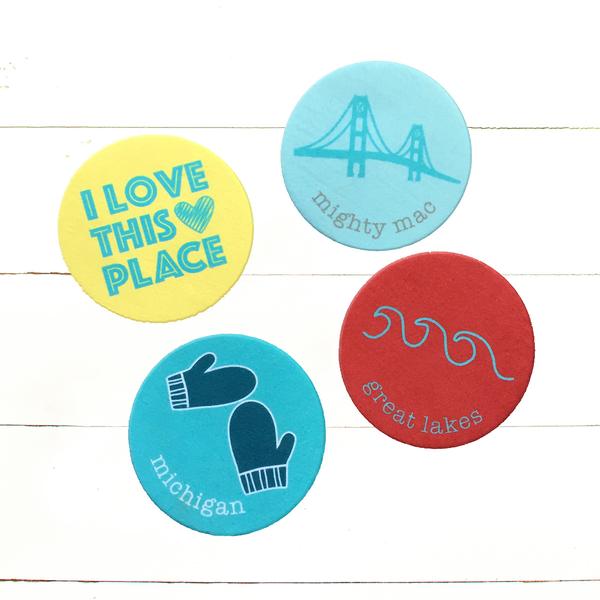 Michigan Coasters from Tandem For Two