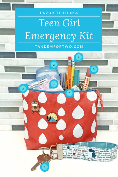 Must Haves for a Teen Girl Emergency Kit - tandemfortwo.com