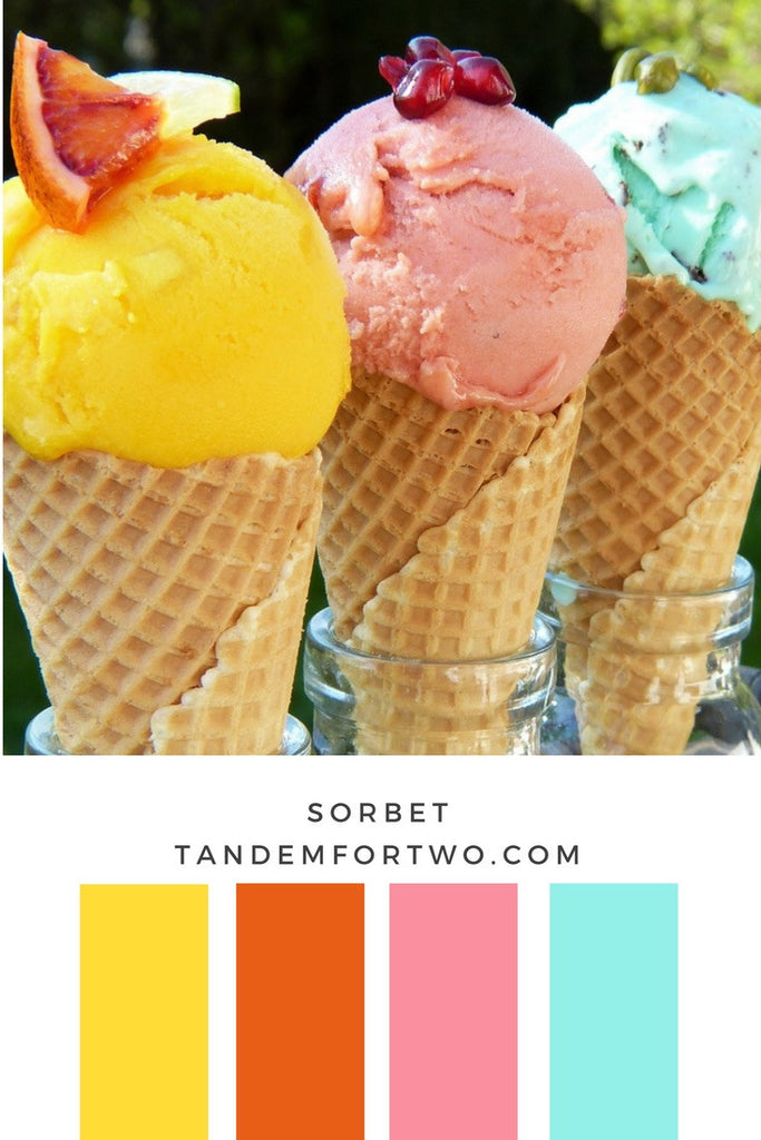June Color Palettes from Tandem For Two