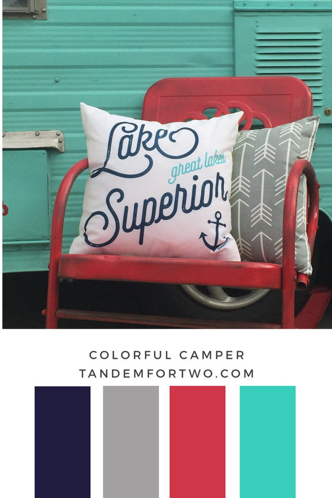 July Color Palettes from Tandem For Two