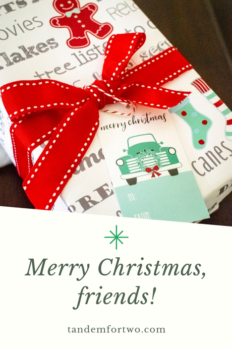 Merry Christmas, friends! Tandem For Two