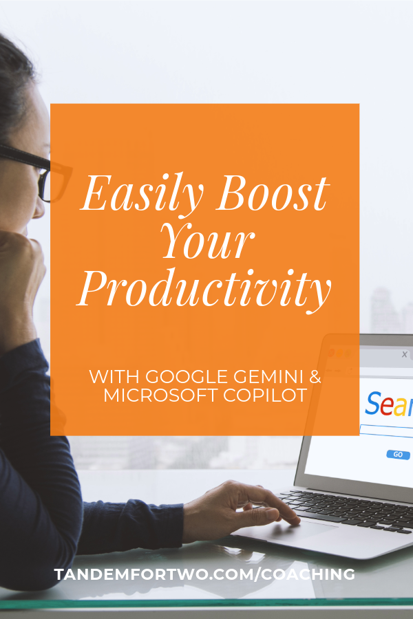 Boost Productivity with Google Gemini & Microsoft Copilot