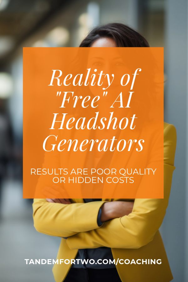 The Reality of "Free" AI Headshot Generators