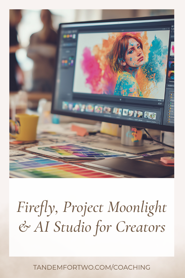 Firefly, Project Moonlight and AI Studio for Creators – Tandem For Two