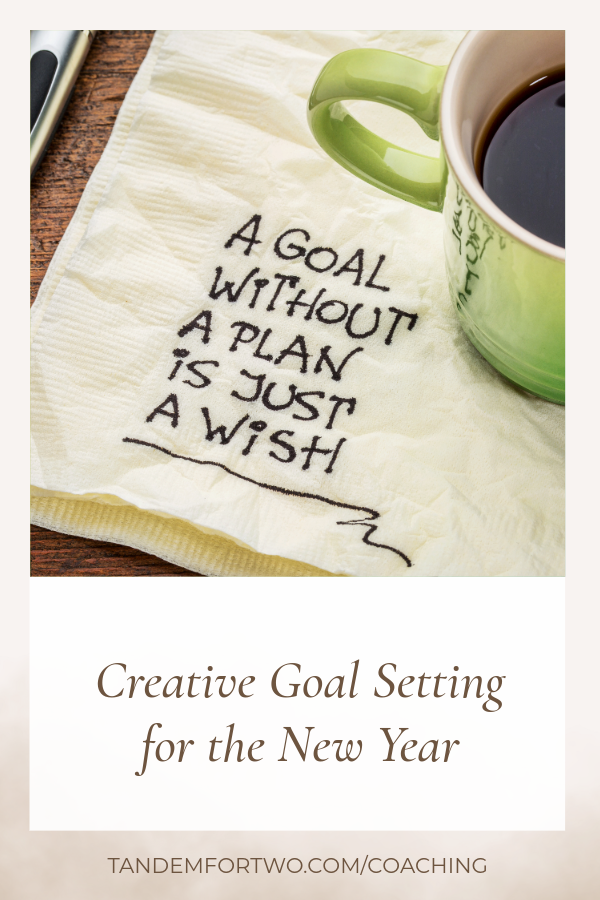 Creative Goal Setting for the New Year – Tandem For Two
