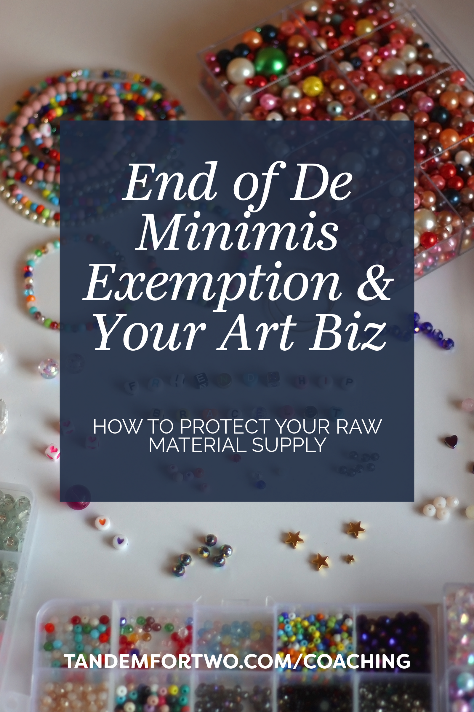 Could Your Favorite Art Supplies & Raw Materials Disappear?