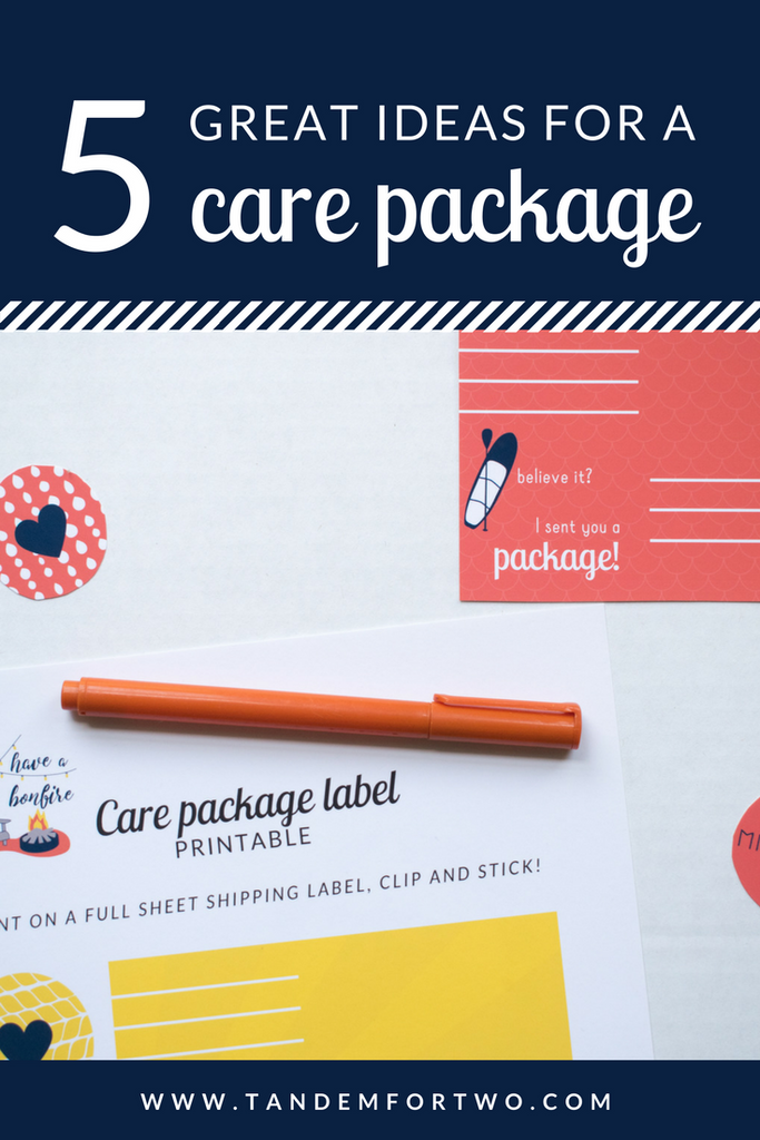 5 Great Care Package Ideas