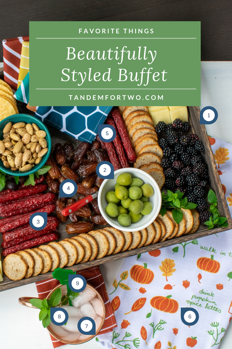 Beautifully Styled Buffet  - Tandem For Two