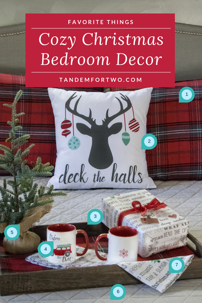 Cozy Christmas Bedroom Decor - Tandem For Two