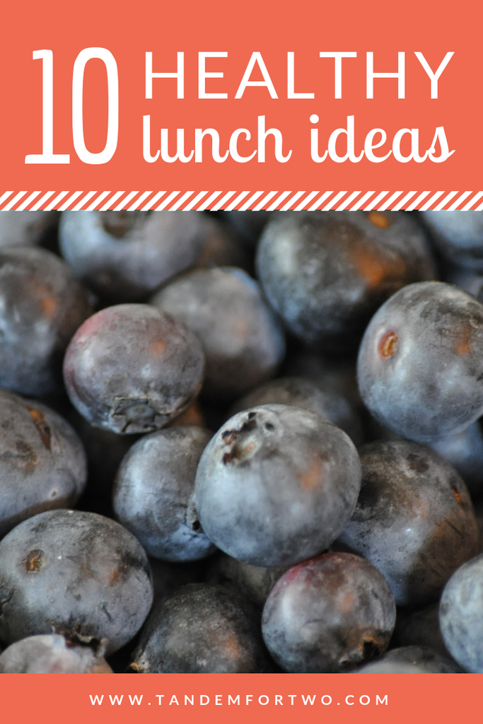 10 Healthy Lunch Ideas - tandemfortwo.com