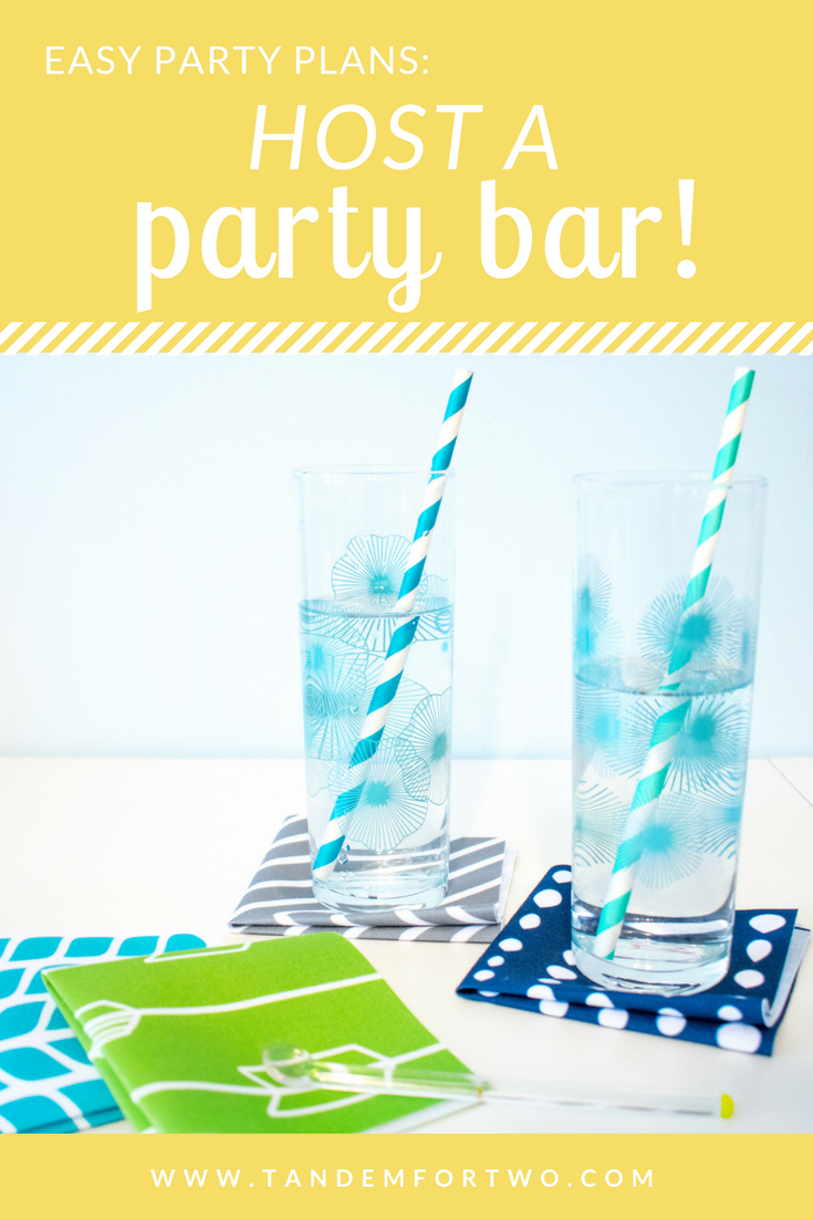 Easy Party Plans: Have a Party Bar!