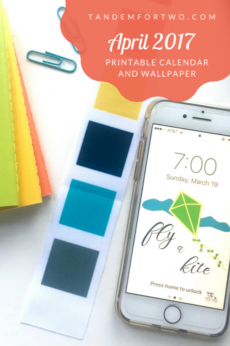 Freebie: April 2017 Calendar