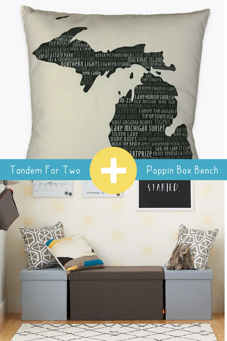 Tandem For Two + Poppin Box Bench