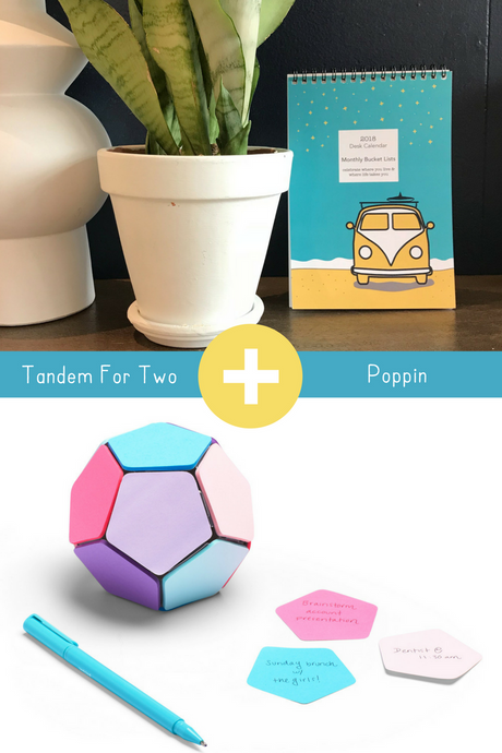 Tandem For Two + Poppin Sticky Memo Ball