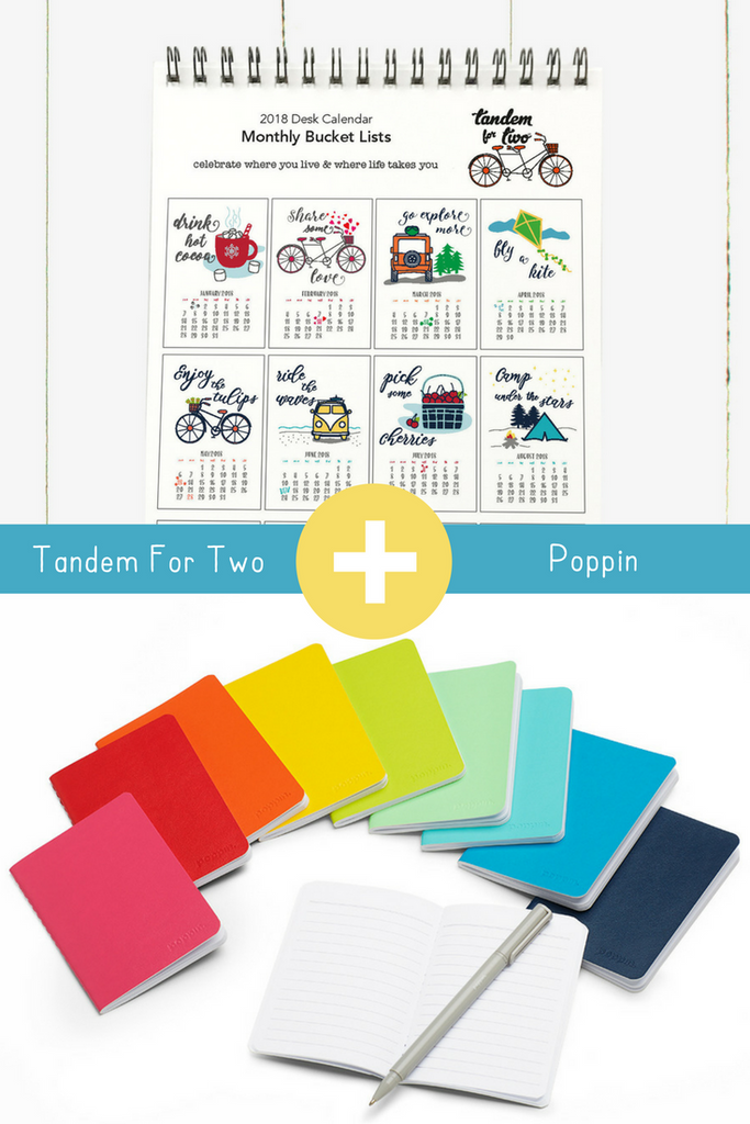 Tandem For Two + Poppin = Stocking Stuffers!