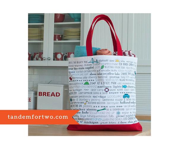 Bucket List Beach Tote from Tandem For Two